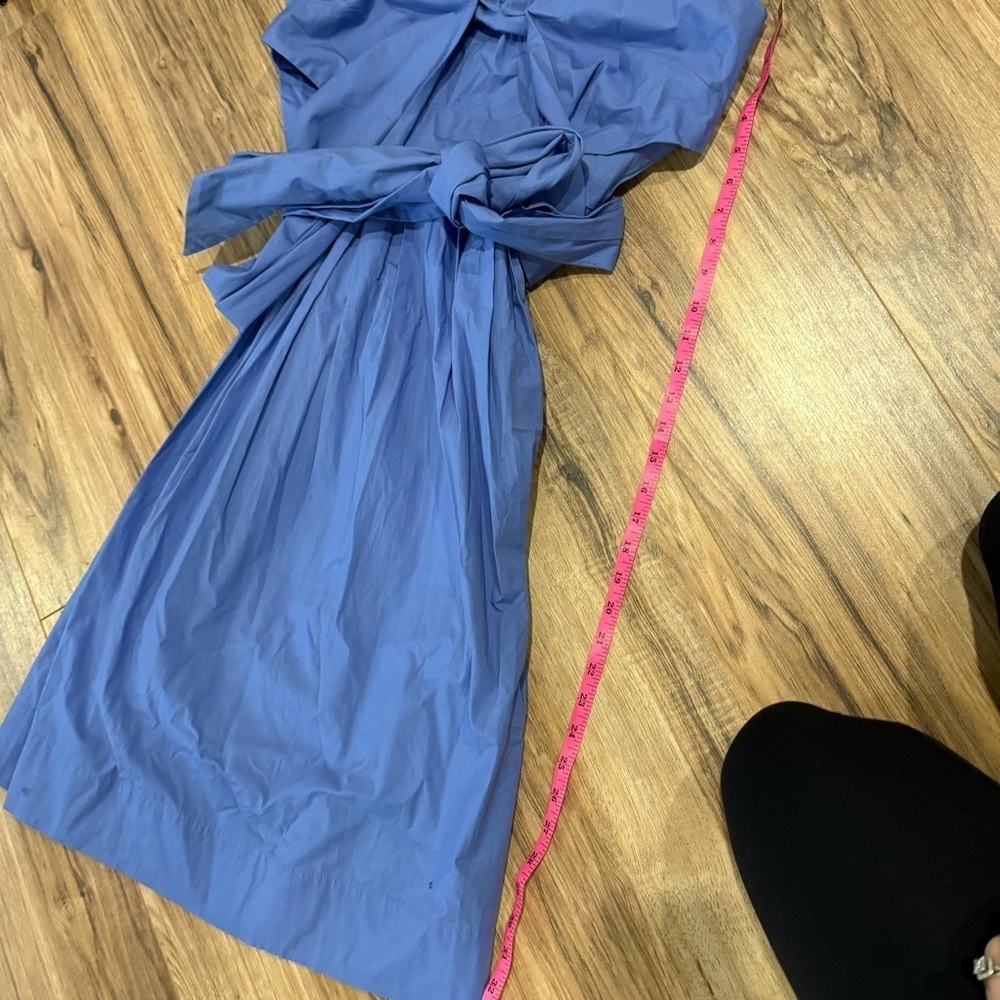 NWT JCrew V-neck wrap midi dress - Picture 9 of 9
